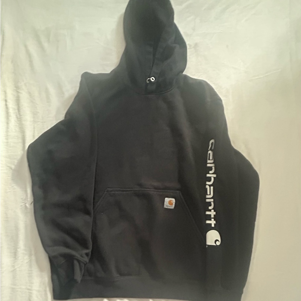 Carhartt Black Men's Sweater with Logo